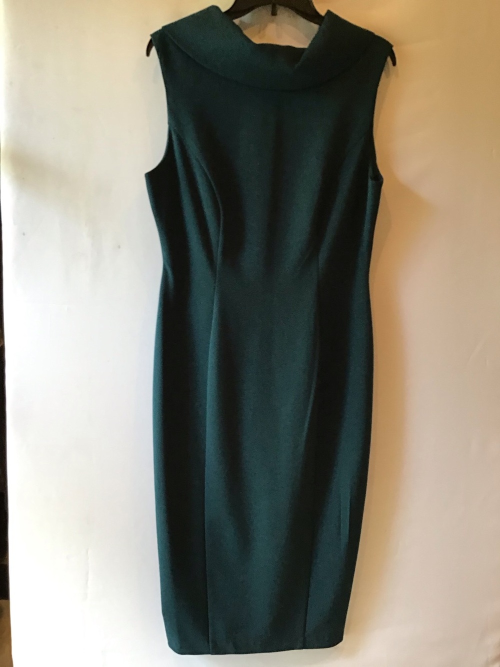 481 connected apparel Green Sleeveless Sheath Dress